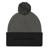 Simple Milan Effect Pom Pom Beanie